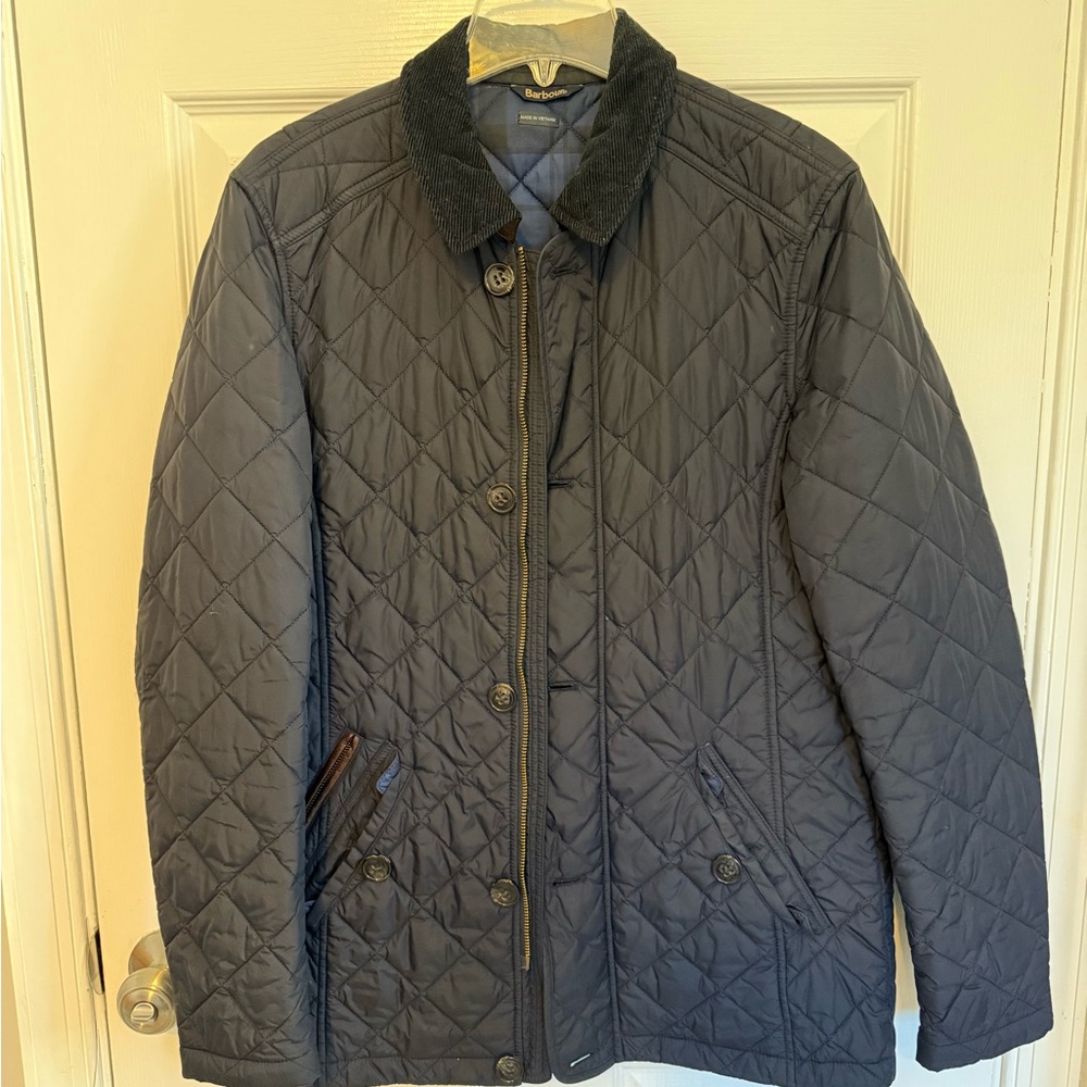 Barbour Quilted Jacket - Dark Blue